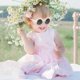 thumbnail image 3 of Gafas de sol para niños XINB LOOK con marco floral de 3 pares, UV400, 3 of 7