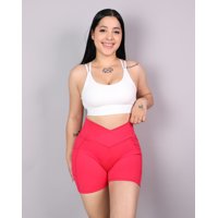 Flix Spa - Short Deportivo Mujer Push Up Levanta Cola Corte V