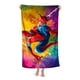 thumbnail image 3 of Spider-Man Toalla de playa de secado rápido con diseño temático, regalo para mujeres y niñas, ideal para cumpleaños, fans, amantes de la música, uso en la playa o al aire libre, 78 × 160 cm, 3 of 6