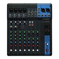 Mixer Yamaha Mg10 Mezclador Estéreo De 10 Entradas Negro