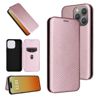 Funda Flip Para Foxdock Iphone 15 Pro Max - Funda Magnética De Negocios, Funda Protectora Delgada