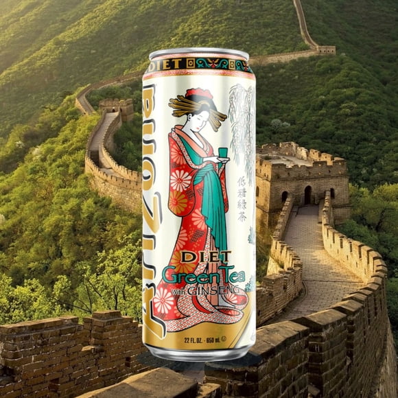 Té Zero Ginseng, pack 24 unidades, Lata 650 ml