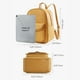 thumbnail image 3 of Ecosusi Mini Mochila Evelina de Papel Lavable Ecológico 11" Ámbar, 3 of 8