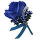 thumbnail image 4 of Estimulación Flor de rosa Broche Pin Ramillete de novia Pin Saphire, 4 of 5