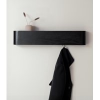 Perchero Kazai. Toke, Diseño Moderno, Chapado En Roble, Montado En La Pared