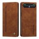 thumbnail image 2 of Funda Billetera para Tecno Camon Slim 4G Imán y Resistente Marrón, 2 of 6
