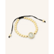 thumbnail image 1 of Pulsera San Benito Bañada en Oro, 1 of 2