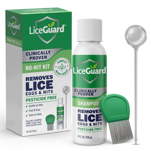 Kit de tratamiento para piojos LiceGuard No-Nit Shampoo 120 ml