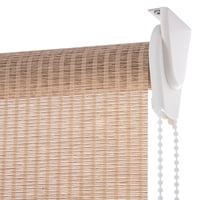 Bertex - Cortina Roller De Fibra Decorativa, Alto Ajustable Máximo De 240 Cm X Ancho A Elección Para Sala, Living, Oficina O Escritorio (190 Cm De Ancho X 240 Cm De Alto)