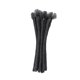 thumbnail image 3 of 10 Extensiones De Cabello De 7,87 Pulgadas, Estilo Trenzado, Para Viajes, Cosplay, Color Negro., 3 of 5