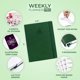 thumbnail image 2 of Planificador Clever Fox 8,5 x 11 cm Verde Bosque Sin Fechas, 2 of 6