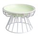 thumbnail image 4 of Cuenco Elevado Para Comedero De Gatos, Plato De Cerámica, Estante De Hierro, Base Estable Y Resistente Para Cachorros Estilo D, 4 of 5