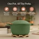 thumbnail image 2 of Utensilios de cocina Our Place Perfect Pot, cerámica, 5.5 L, con tapa y espátula, 2 of 8