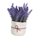 thumbnail image 1 of Juego De Jarrón Artificial Para El Hogar Con Planta En Maceta De Lavanda Para Comedor, Hotel, Cocina, Estilo A, 1 of 3