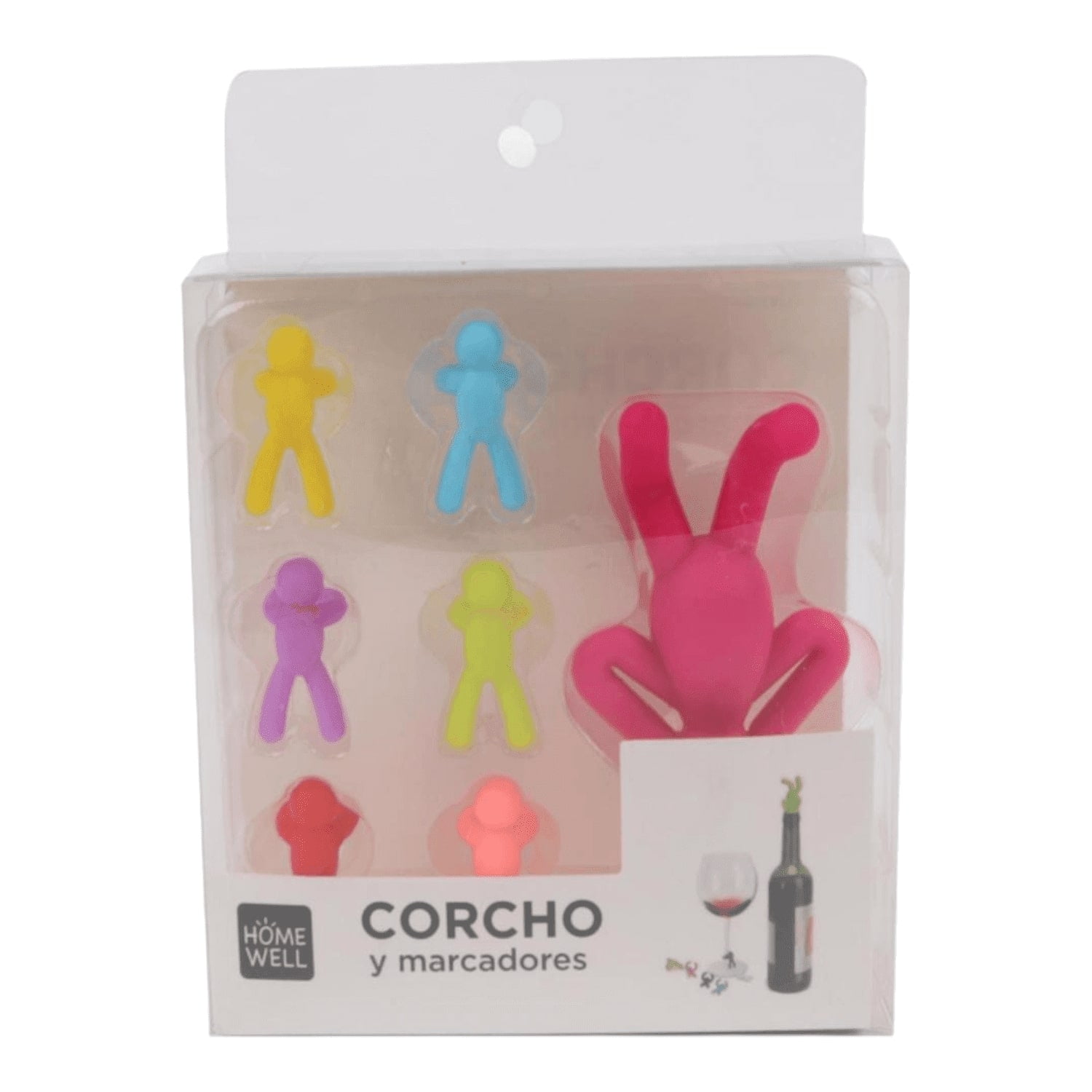 Homewell - Set Guantes Y Toma Olla Blanco