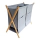 thumbnail image 1 of Cesto Doble de Ropa Torne Gris con Bolsillo, 1 of 6
