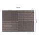 thumbnail image 4 of REGALWOVEN Juego de 6 Manteles para Decoración de Mesa de Comedor de Cocina Resistentes al Calor Manteles Limpiables Negro Arena 18*12in, 4 of 7