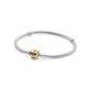 thumbnail image 2 of Pulsera Pandora Con Charm Silver Con 14K Gold Clasp, 2 of 2
