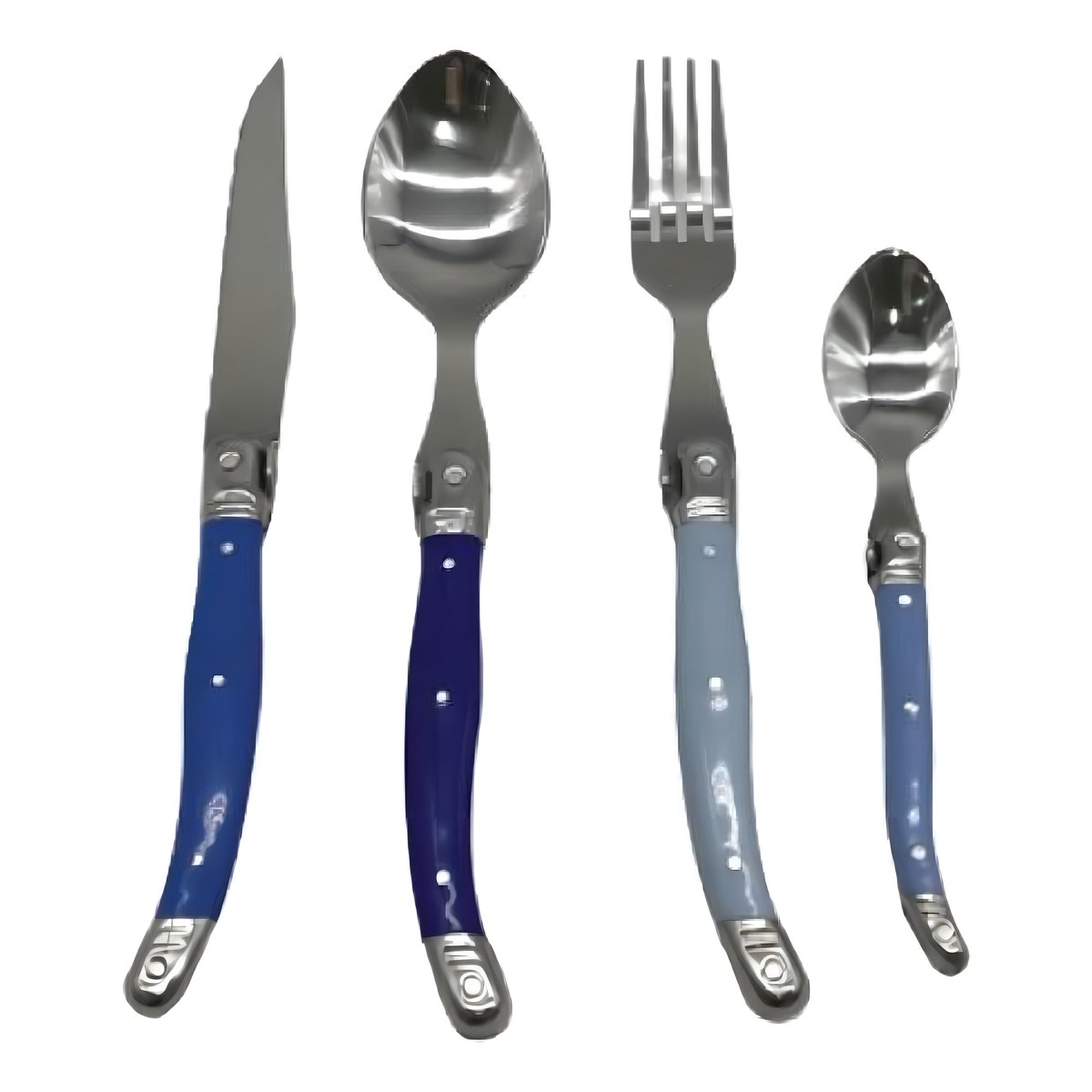 Set 24 Cubiertos Montepellier Azul - Kitchenware