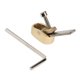 thumbnail image 3 of Plano De Latón Violín Para Hacer Luthier Herramienta Carpintería Pulgar Plano Golden XXS, 3 of 5