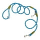 thumbnail image 4 of Correa de perro resistente Cuerda Manos libres Hombro colgado Doble cabeza Poliéster Sin tirones Cuerda antideslizante para correr Caminar Perro , azul, 4 of 5