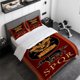 thumbnail image 1 of 3pcs Ancient Roman SPQR Eagle & Laurel Leaf Wolf Themed Bedding Set Soft Duvet Cover with 2 Pillowcases \u2013 Ideal for All Seasons, 1 of 5