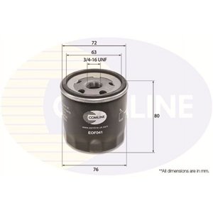 Comline - Filtro Aceite Para Auto Eof041