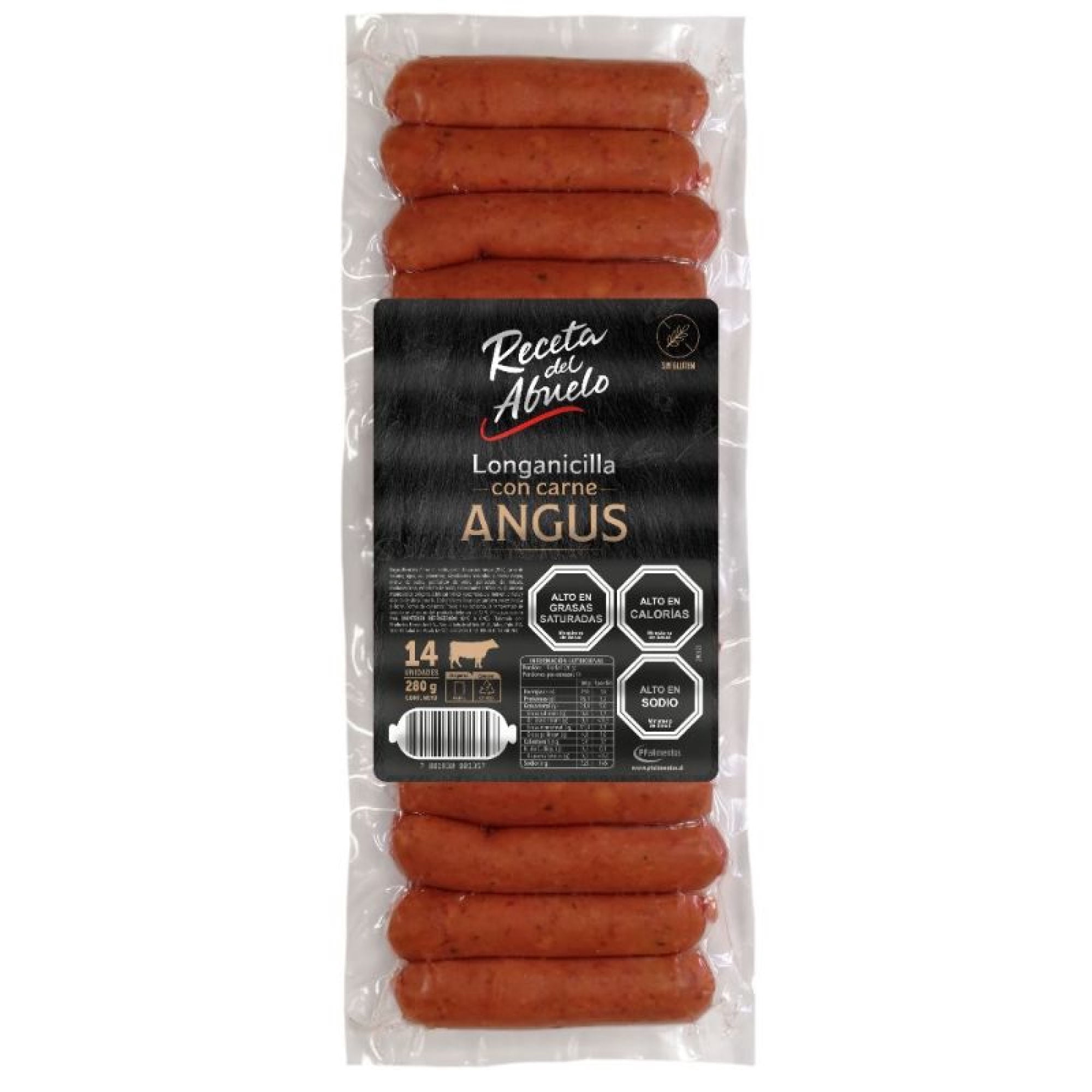 Longanicilla Con Carne Angus 14 Un 280 g Receta Del Abuelo
