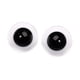 thumbnail image 5 of 2 Piezas de Ojos de Muñeca de Cristal, Ojos Móviles (6 Mm) para Manualidades, Globo Ocular Artístico para Escultura, Animales de Peluche, Accesorios D , negro EstiloB-Negro, 5 of 5