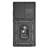 Estuche Gangxun Para Samsung Galaxy S24 Ultra, Soporte Giratorio 360°, Estilo Mecánico Y Magnético