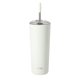 thumbnail image 1 of Vaso de consumo Mr. Coffee 650 ml blanco con pajilla, 1 of 5