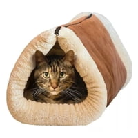 Click Ventas - Cama Tunel Polar Para Gatos 2 En 1 Mascotas Lavable Termica