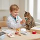 thumbnail image 5 of Kit médico veterinario Macabaka para niños pequeños con caja de rayos X de madera, 5 of 9