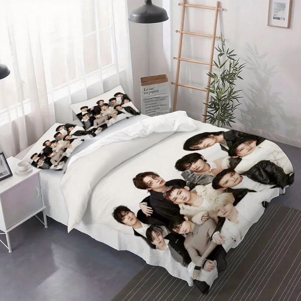 3pcs TREASURE Photo Duvet Cover Set - Bedding Soft Duvet Cover And Pillowcases