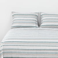 Dib - Sabanas Microfibra 2 Plazas Lineas Verde