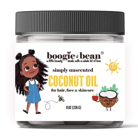 Aceite de coco Boogie and Bean Simply sin fragancia para bebé 120 ml