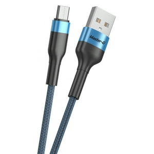 Master-G - Cable Usb-A / Usb-C 3A 1Mt Negro Mgcatc3A