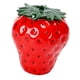 thumbnail image 4 of Tarro De Hojas De Té De Cerámica, Carrito De Té Con Forma De Fresa Para Mostrador, Casa De Té, Rojo, 4 of 5