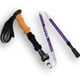 thumbnail image 2 of Bastones De Trekking 2 Unidades Par Plegable Morado, 2 of 3