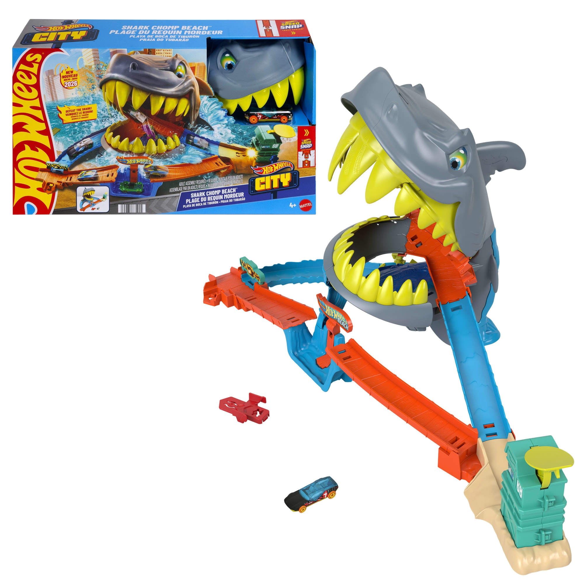 Mattel - Hot Wheels Pista Tiburón