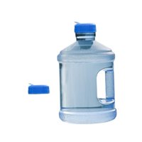 Ioensy - Botella De Agua Con Asa Para Acampar En Interiores Y Mochileros, 3 L, 16 X 16 X 26,5 Cm