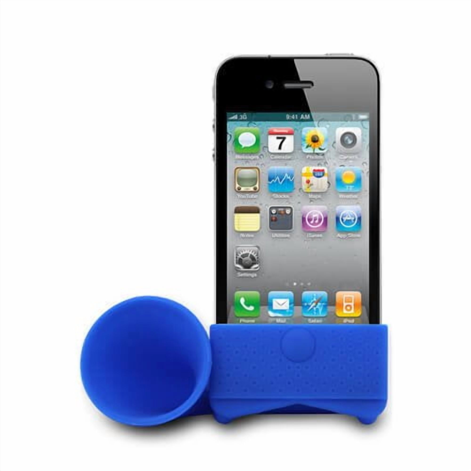 Altavoz Booster Digital Gadgets Ihorn Para Iphone (azul)