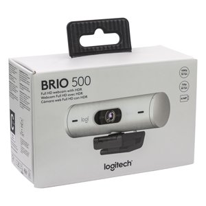Webcam Logitech Brio 500 Off-White