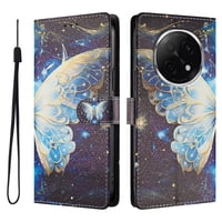 Foxdock Funda Tipo Cartera Para Oppo A5 Pro Con Soporte Y Correa – Diseño De Patrones Lindos