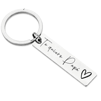 Lukso - Llavero Papá Regalo Especial Te Quiero Acero Inoxidable