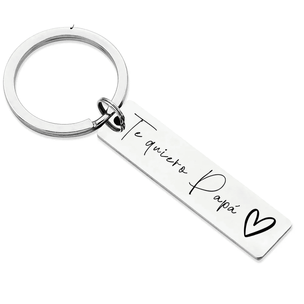 Lukso - Llavero Papá Regalo Especial Te Quiero Acero Inoxidable