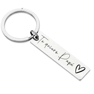 Lukso - Llavero Papá Regalo Especial Te Quiero Acero Inoxidable