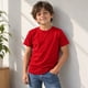 thumbnail image 1 of Poleras De Niños Cuello Redondo 100% Algodon Manga Corta Rojo 12 Lisa, 1 of 3