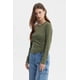 thumbnail image 2 of Polera Mujer Recogido Costado Verde Militar Claro, 2 of 4