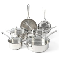 Juego De Utensilios De Cocina Martha Stewart Castelle, 10 Piezas, Acero Inoxidable